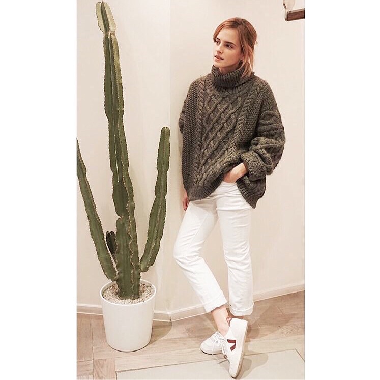 Emma Watson / Veja Sneakers