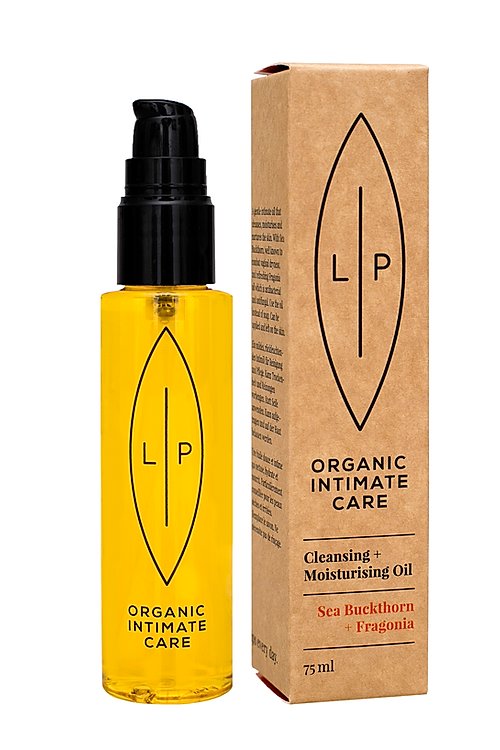 Lip Organic Intimate Care - Cleansing + Moisturising Oil, Sea Buckthorn + Fragonia