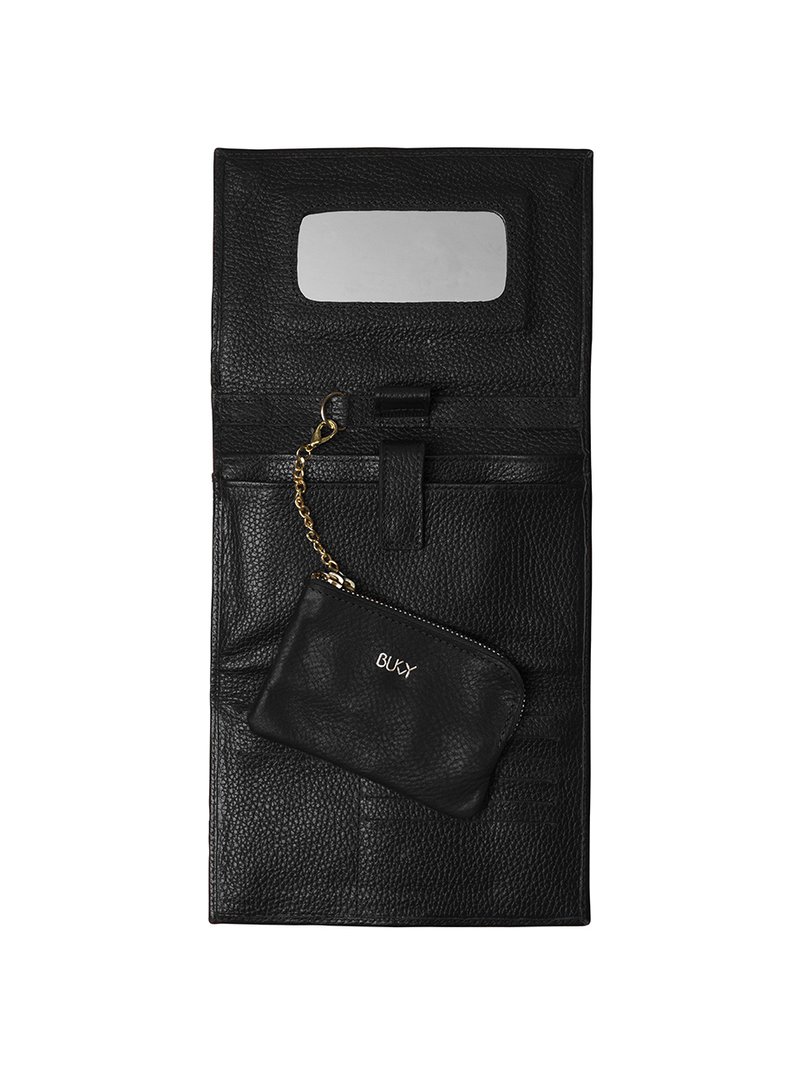 Bukvy - Shikibu 4-i-1 väska, svart läder