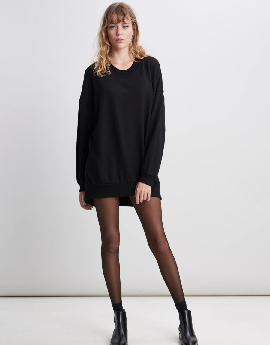 ORES - Black Lux Jersey Sweater