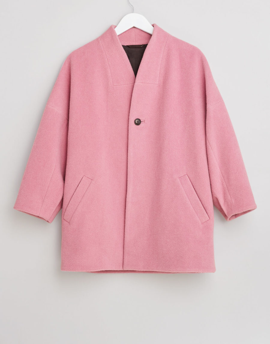 ORES - Pink Alpaca Coat