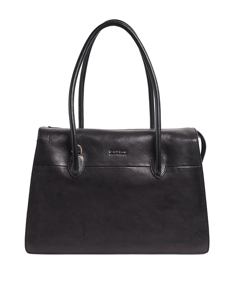 O My Bag - Kate Bag, Black Stromboli Leather
