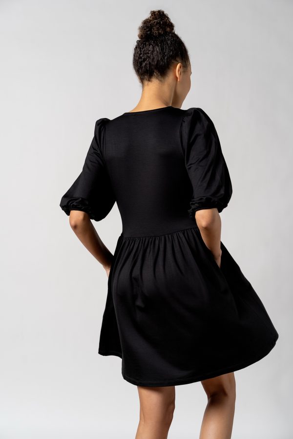 RESIDUS - Tula Dress, Black