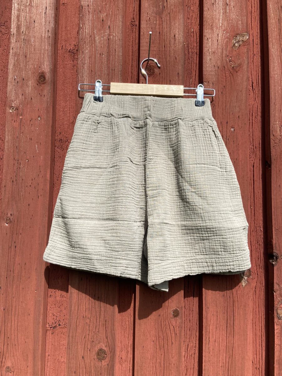 Beaumont Organic - Gilma Organic Cotton Shorts, Olive