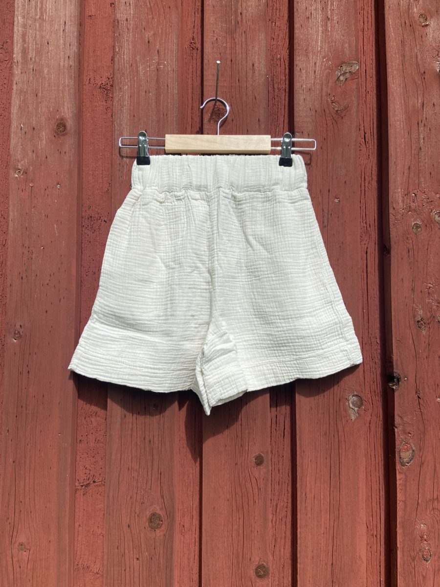 Beaumont Organic - Gilma Organic Cotton Shorts, Bone