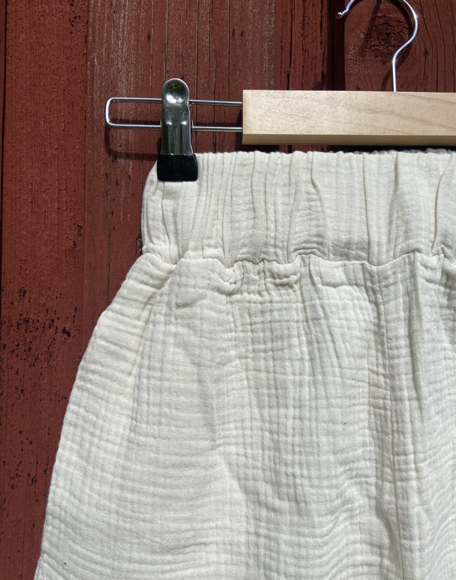Beaumont Organic - Gilma Organic Cotton Shorts, Bone
