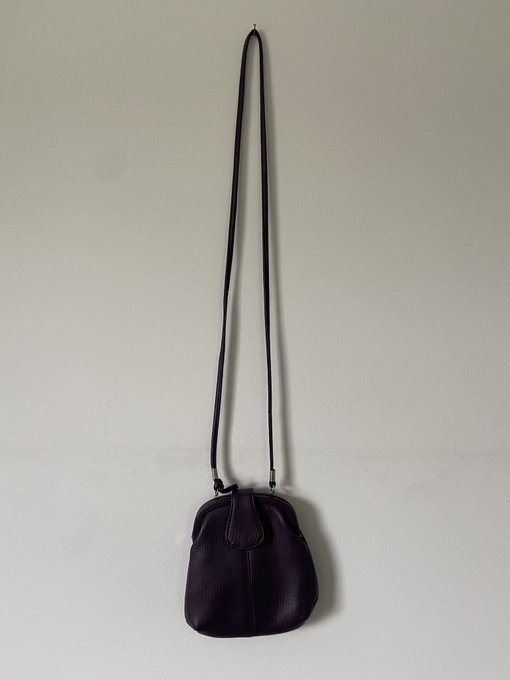 Ecosphere Vintage - Purple Fake Leather Bag