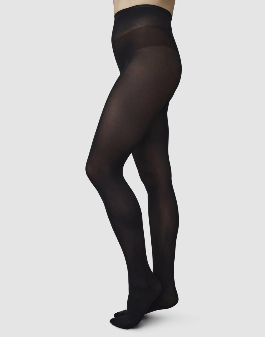 Swedish Stockings - Olivia Premium Tights, Black