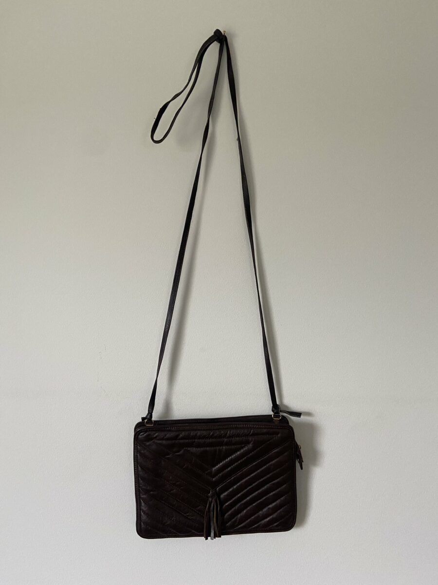 Ecosphere Vintage - Leather Fringe Bag