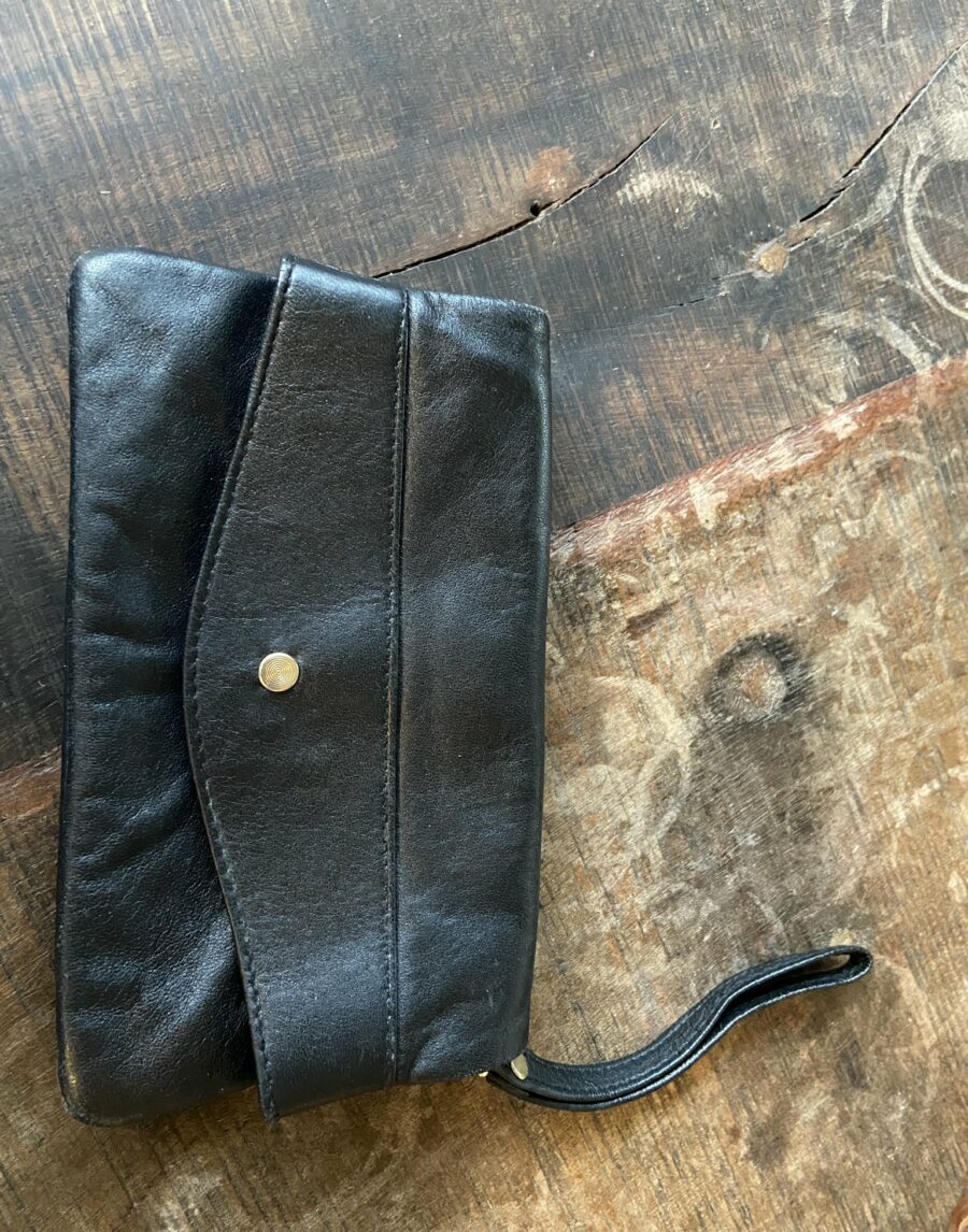 Ecosphere Vintage - Leather wallet / clutch