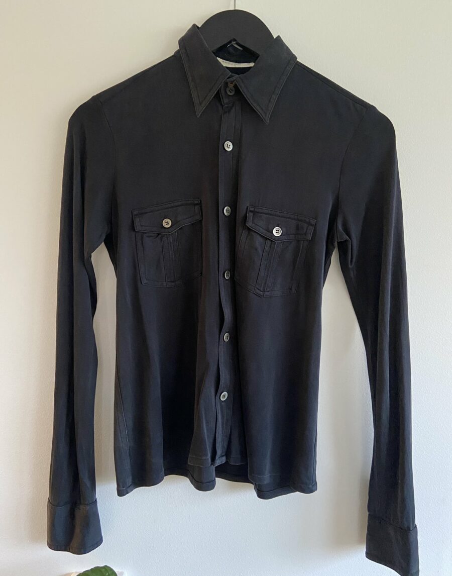 Ecosphere Vintage - Black Silk Shirt