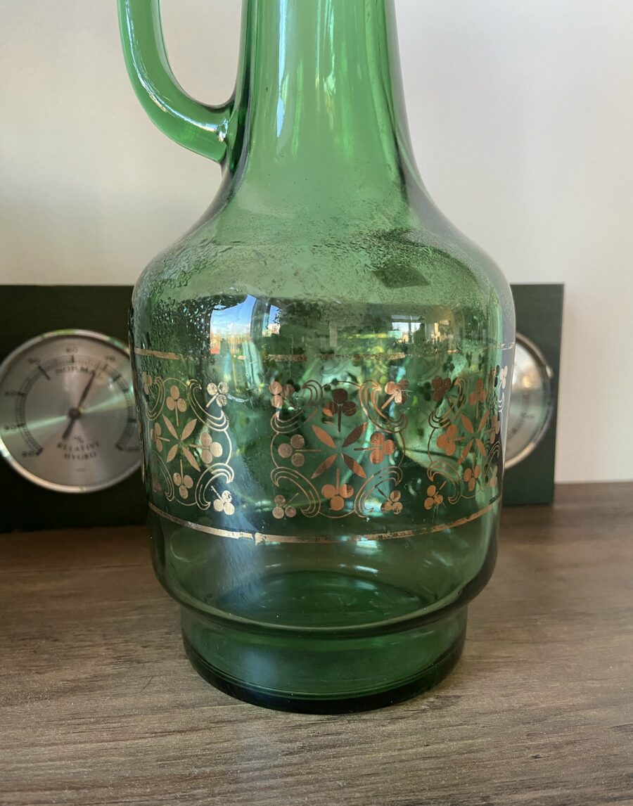 Ecosphere Vintage - Green Chrystal Carafe