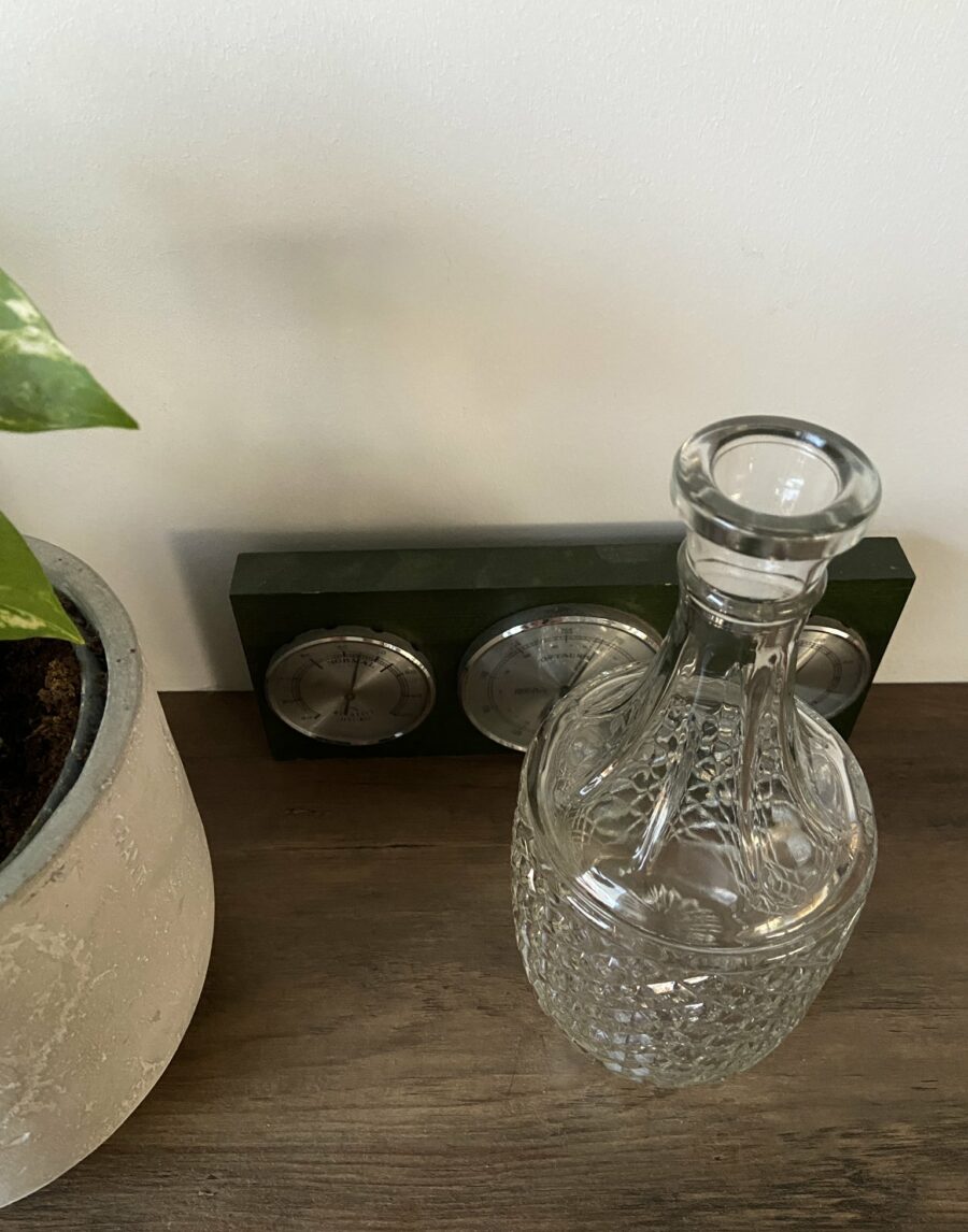 Ecosphere Vintage - Round Glass Vase