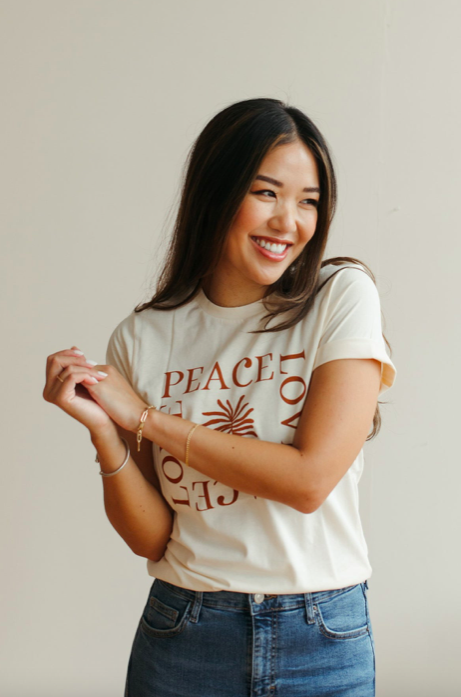 Polished Prints - Peace Love T-Shirt