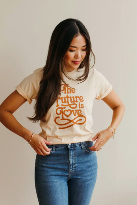 Polished Prints - The Future is Love T-Shirt
