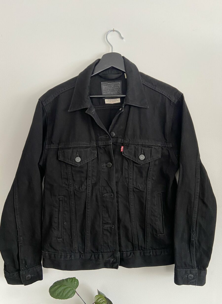 Ecosphere Vintage - Black Levi's Denim Jacket