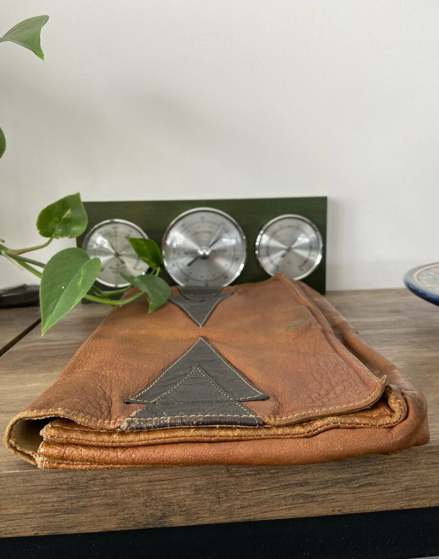 Ecosphere Vintage - Leather Clutch