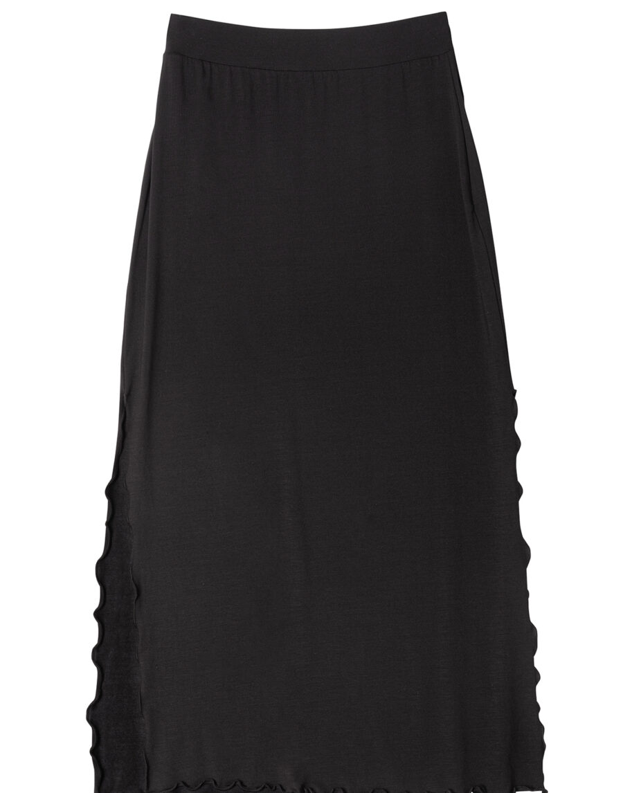 RESIDUS - Balza Maxi Skirt, Black